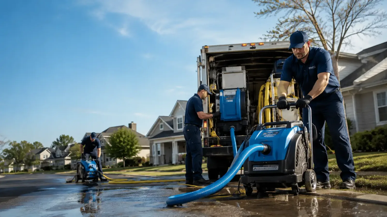 Flood Damage Cleanup in White Marsh, MD